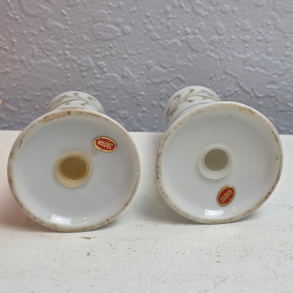 CLEARANCE 💲6️⃣ Vintage Allegro Green Collection Salt & Pepper Shaker Set Japan - Picture 6 of 6